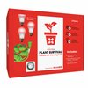 Miracle Led 3-Socket Plant Survival Grow Light Kit- Red Spec. 14W Replace 150W Grow Bulbs 801949